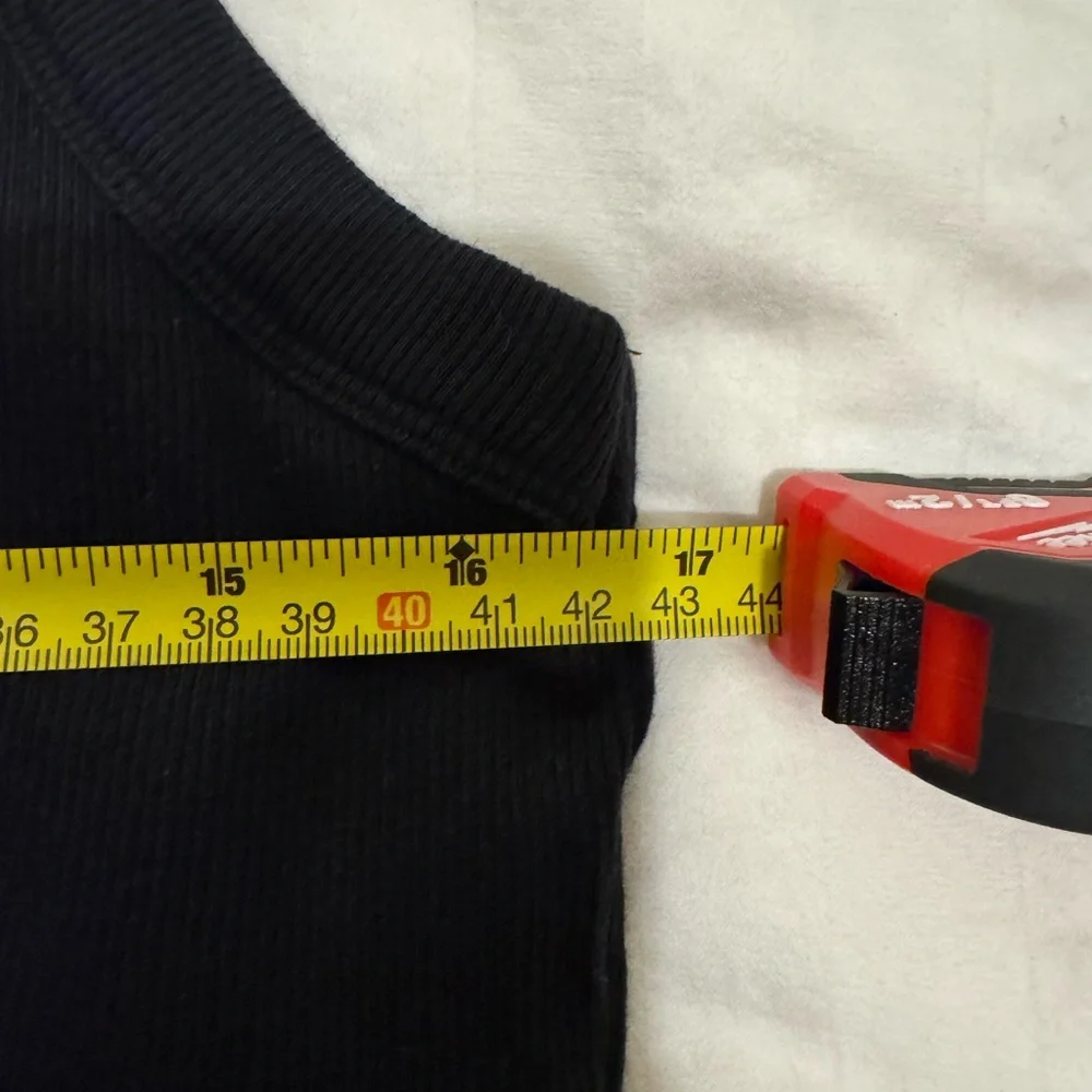 Abercrombie Bra-Free Black Dress Large - Picture 5 of 9